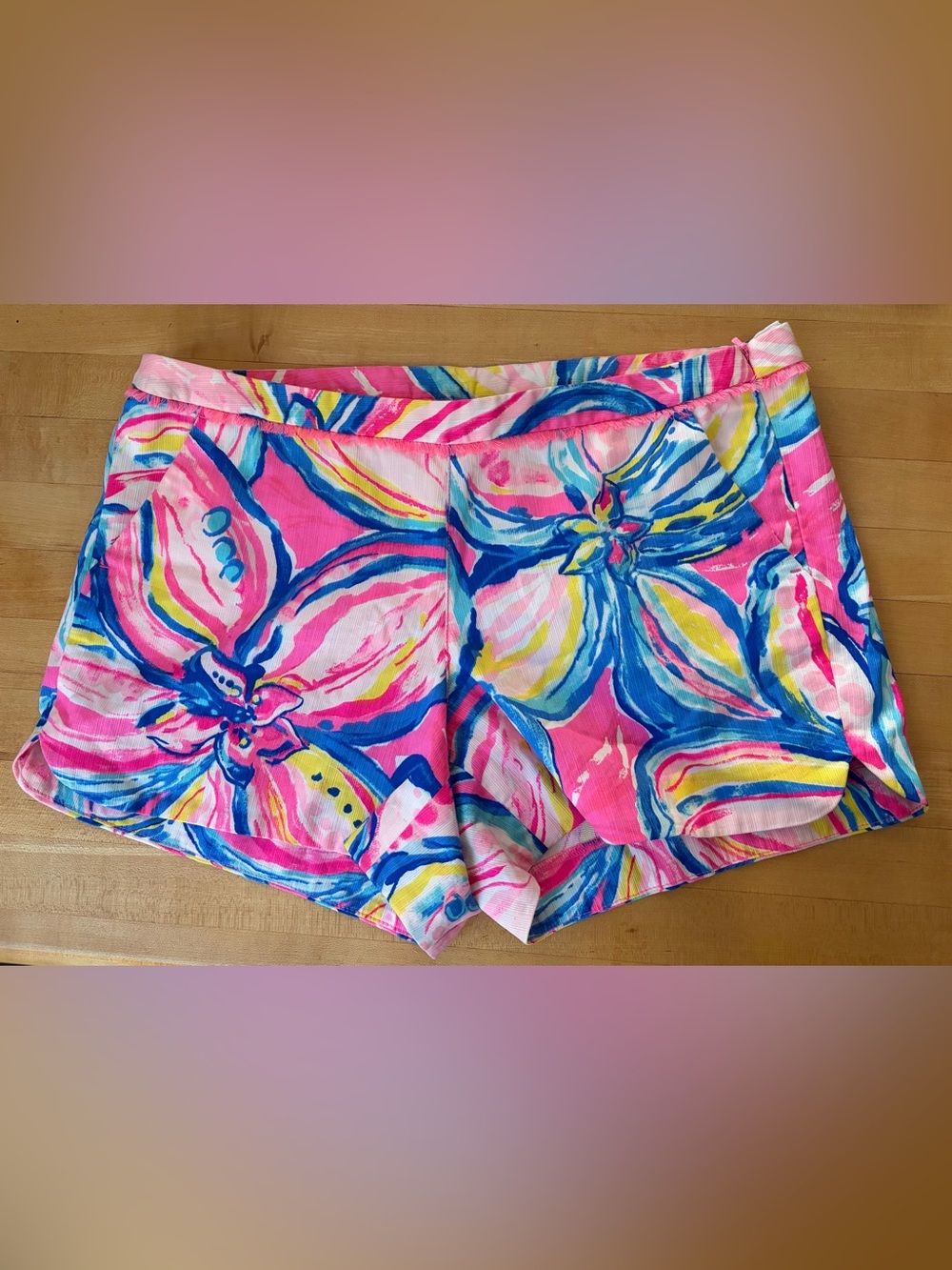Lilly Pulitzer Adie Shorts in Pink Sunset